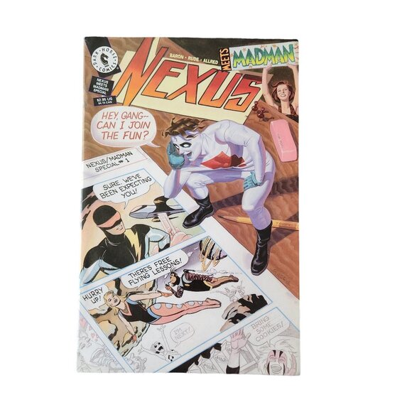 Dark Horse Nexus Meets Madman #1 Special 1996 Comic Book Bagged Boarded - Picture 1 of 3